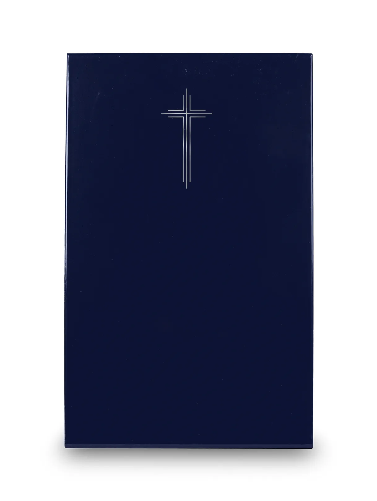 Rechteck | Blau | Kreuz 