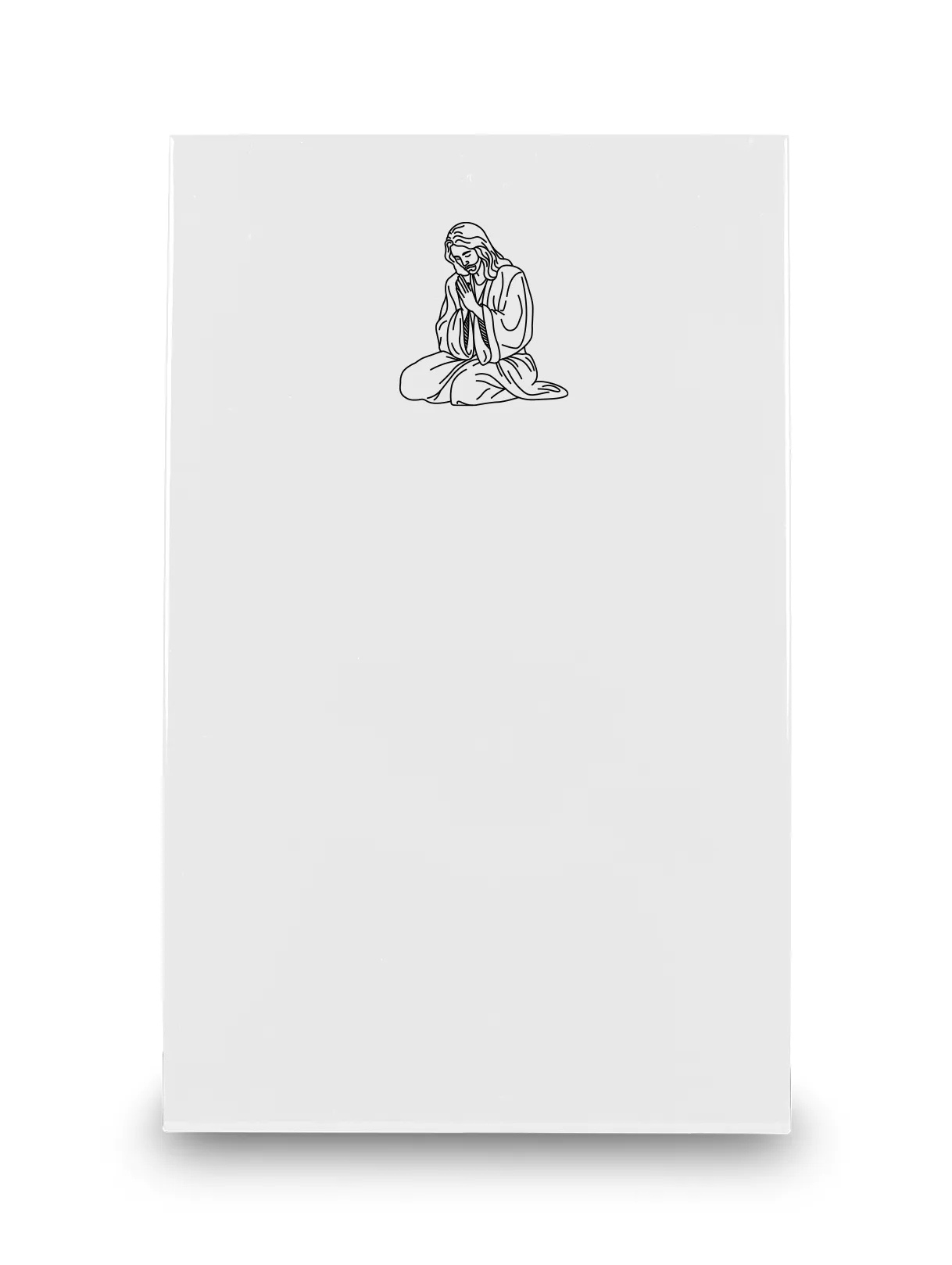 Rechteck | Weiss | Jesus 